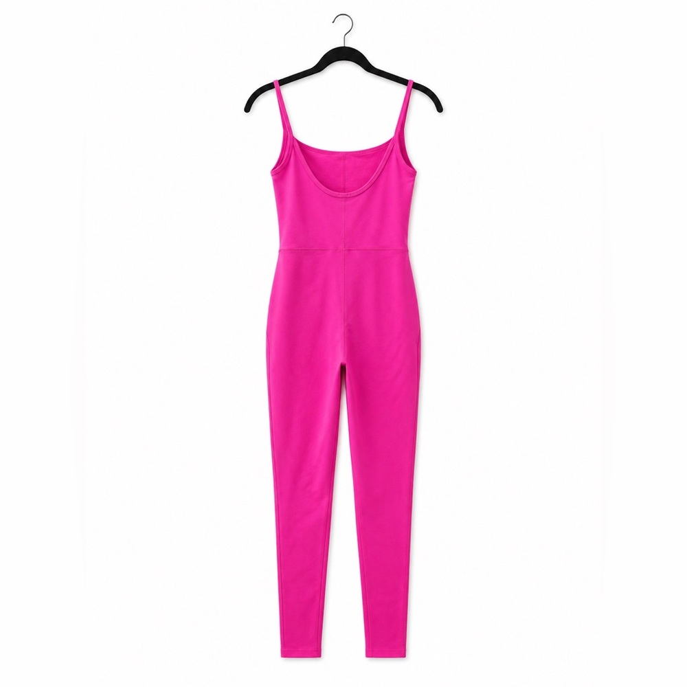 Aritzia Wilfred Free Divinity Jumpsuit Pink Bodysuit Unitard Size S - Picture 3 of 6